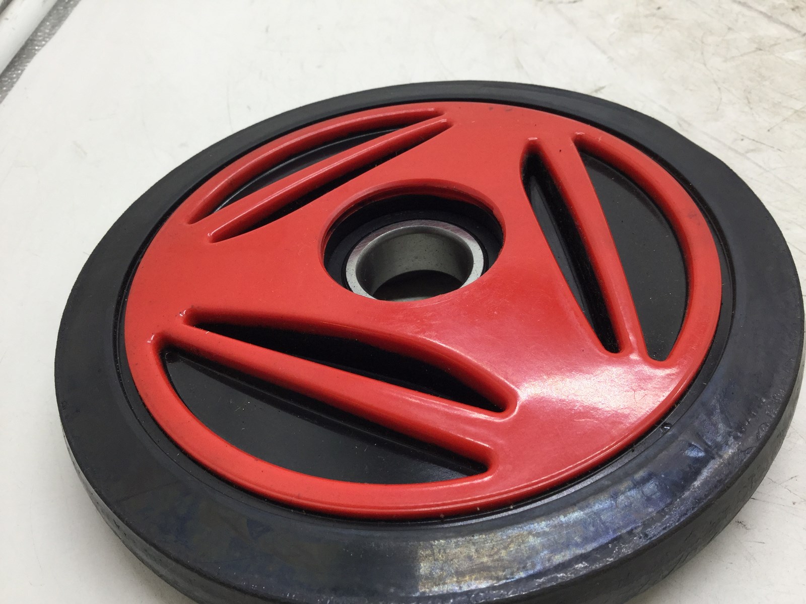 Idler Wheel 165mm Red - Image 2