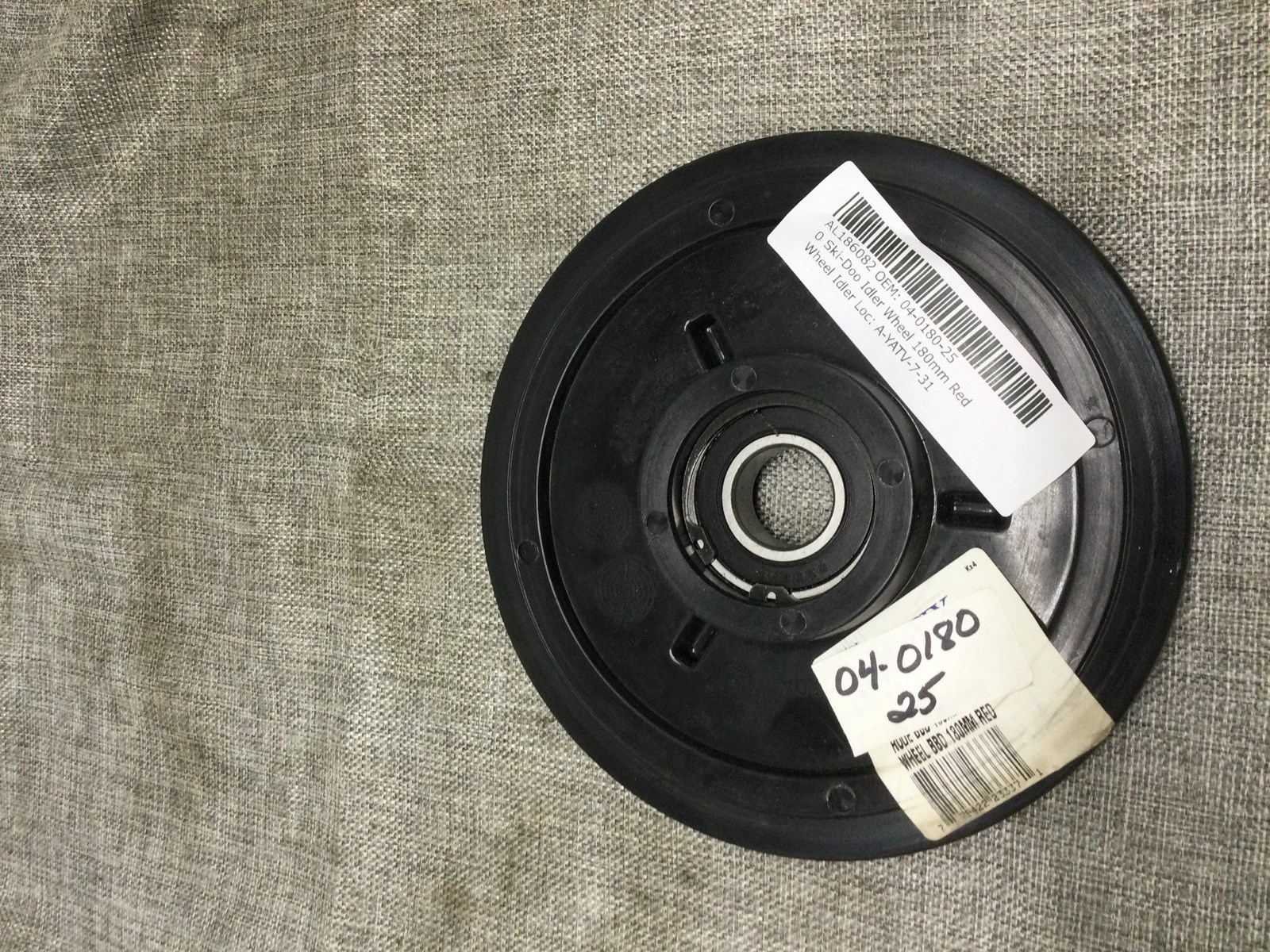 Idler Wheel 180mm Red - Image 4
