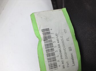 1991 Arctic Cat Dash/Console