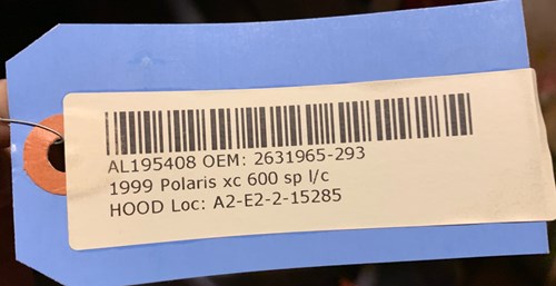 1999 Polaris Gen II Hood - Image 2