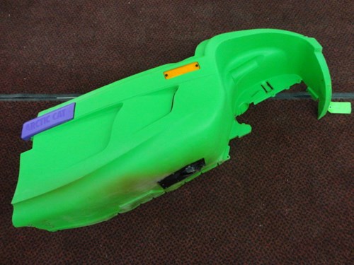 1999 Arctic Cat RH Belly Pan - Image 2