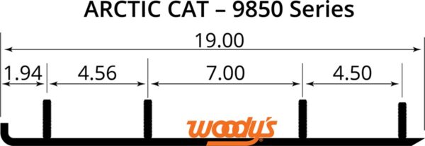 8" Woody's Carbide