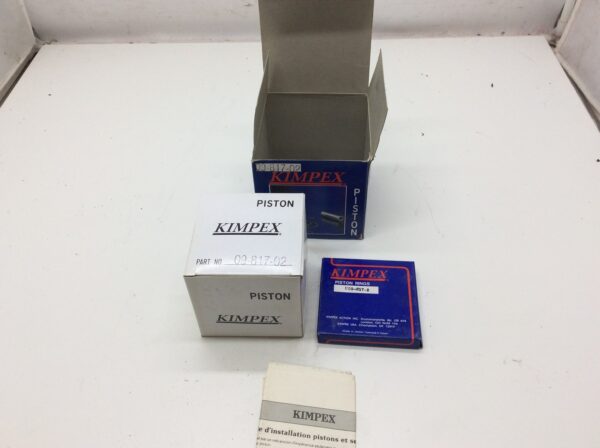 1987 Yamaha NOS .020" / .5MM Oversize Piston Kit - Image 2