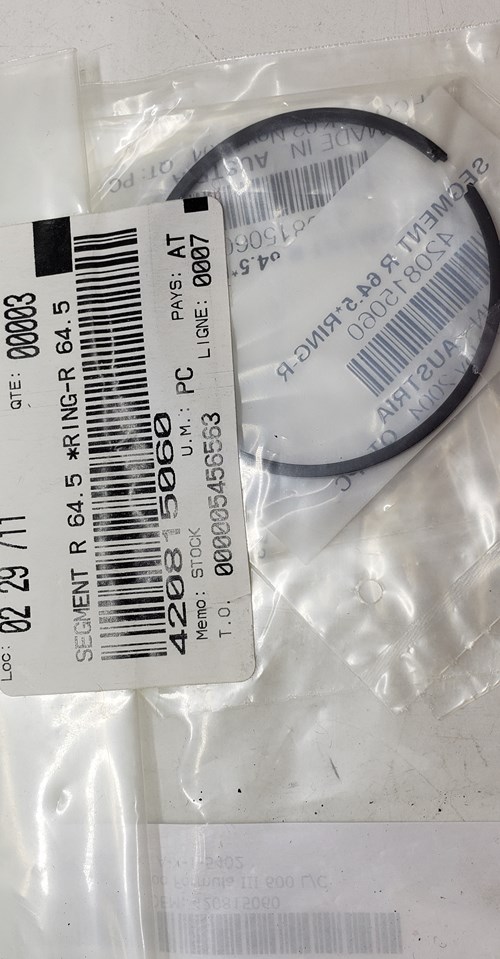 1996 Ski-Doo Piston rings - sold each - Image 3