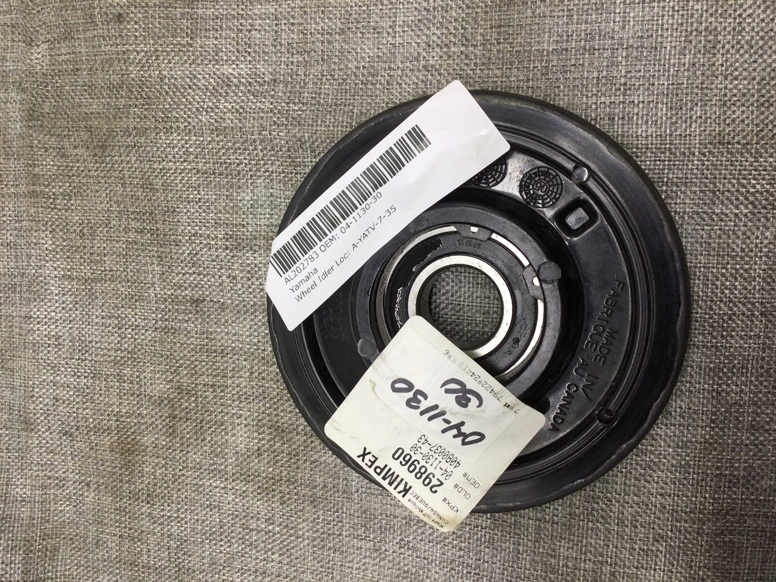 Idler Wheel 130mm - DISCONTINUED - Image 2