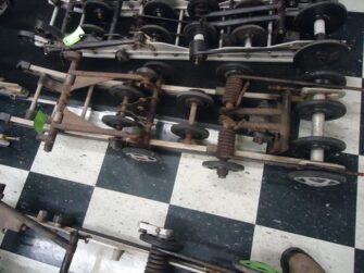 1995 Arctic Cat rear suspension