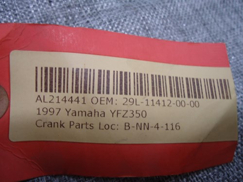 1997 Yamaha Crank Pieces - Image 4