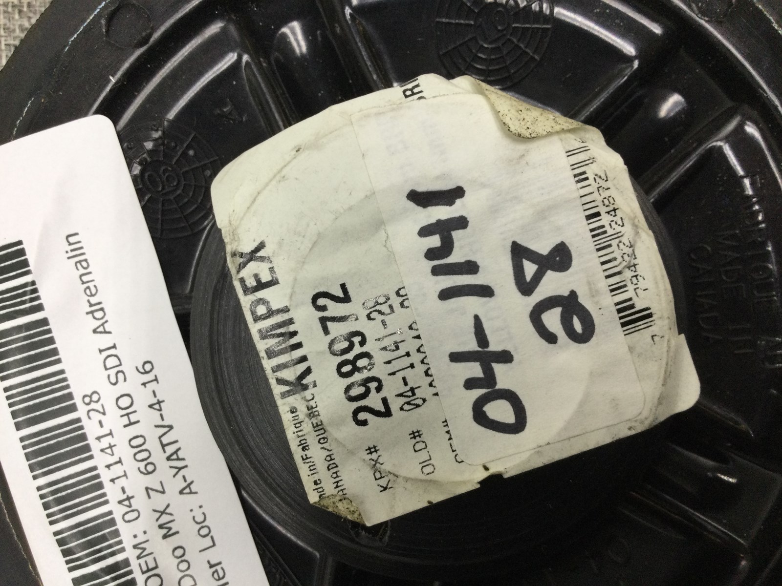 2006 Ski-Doo 141 mm Idler Wheel - Yellow - DISCONTINUED - Image 5