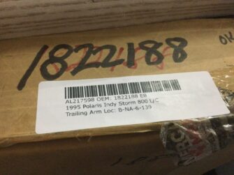1995 Polaris Trailing Arm - Right - Black