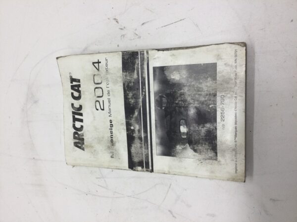 2004 Arctic Cat Owner's Manual