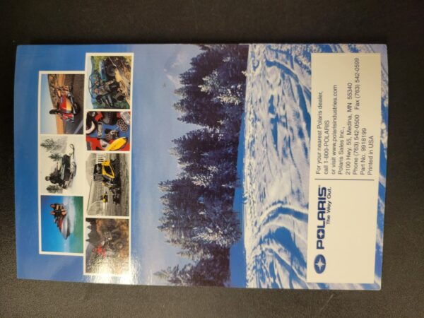 2004 Polaris Owner's Manual - Image 3