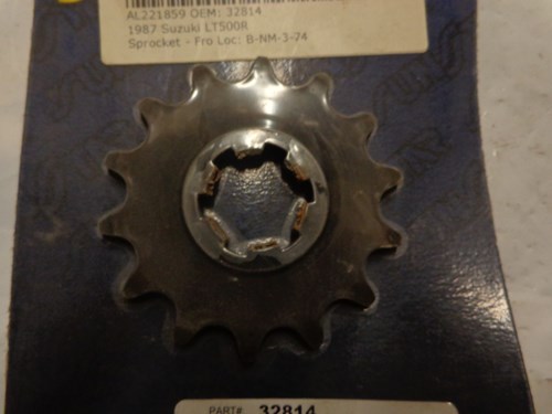 1987 Suzuki Front Sprocket - 14 Tooth