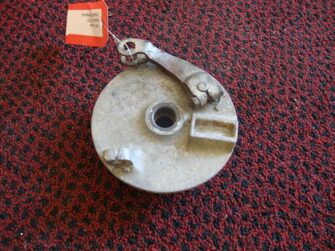 1987 Yamaha LH Brake Shoe Plate Assembly