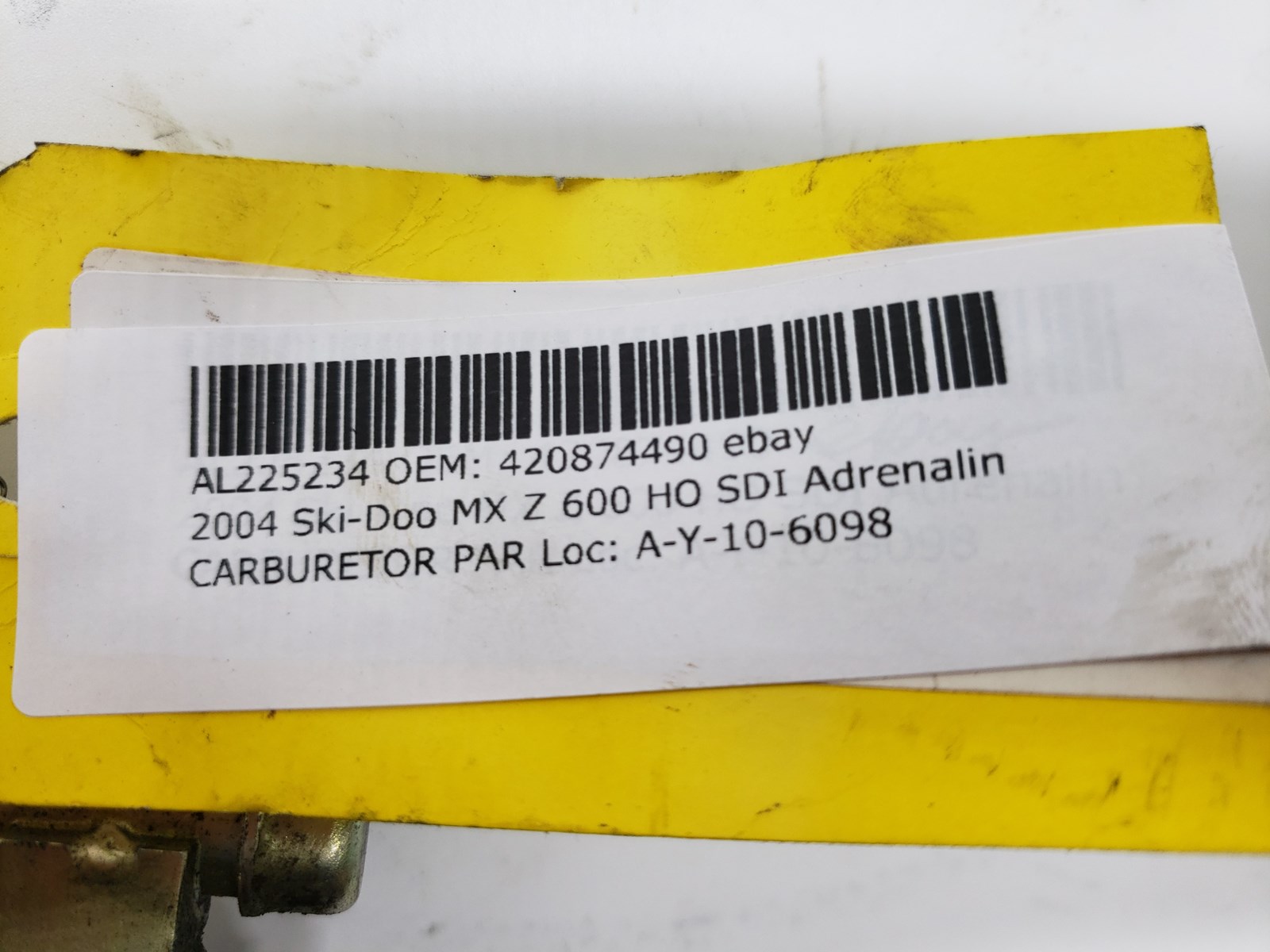 2004 Ski-Doo Fuel Rail - with 4 injectors - Image 5