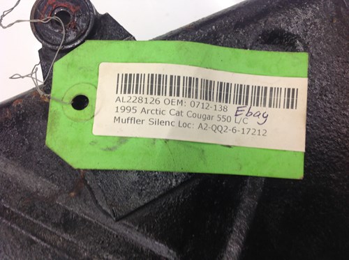 1995 Arctic Cat Muffler Silencer - Image 5