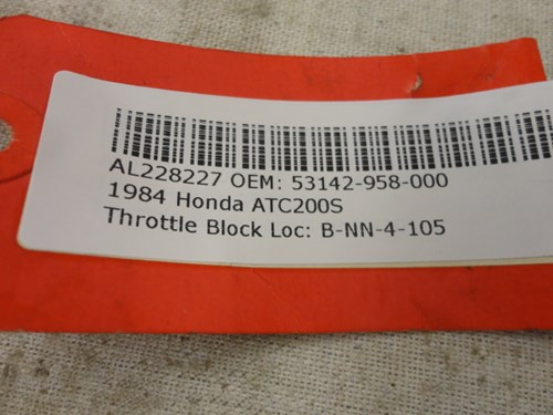 1984 Honda Throttle Block - Image 2