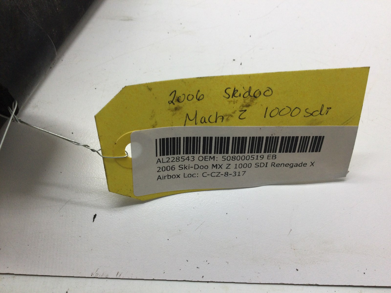 2006 Ski-Doo secondary Airbox - Image 5