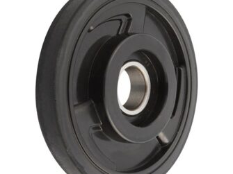 130MM Idler Wheel w/ 6205-2RS Bearing - Black