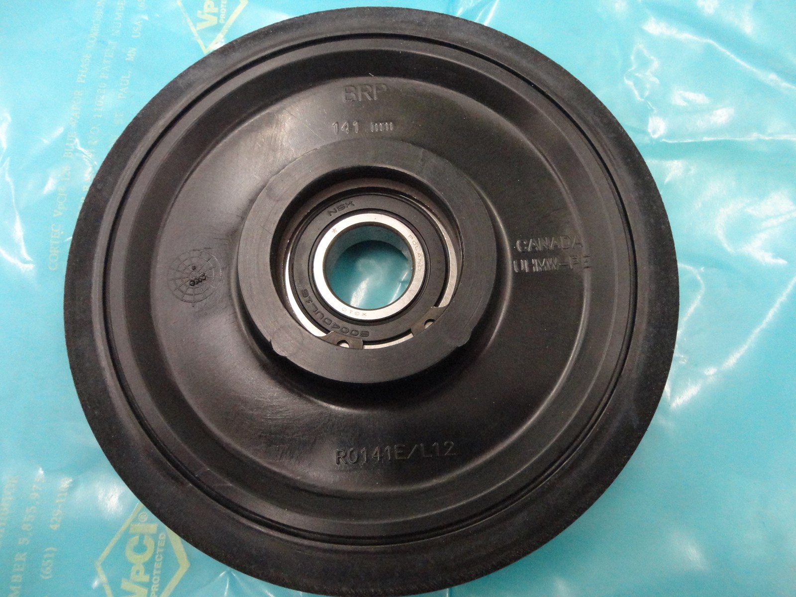 2012 Ski-Doo BRP 141MM Idler Wheel - Black - Image 3
