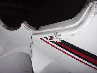 1991 Yamaha Right Front Side Panel