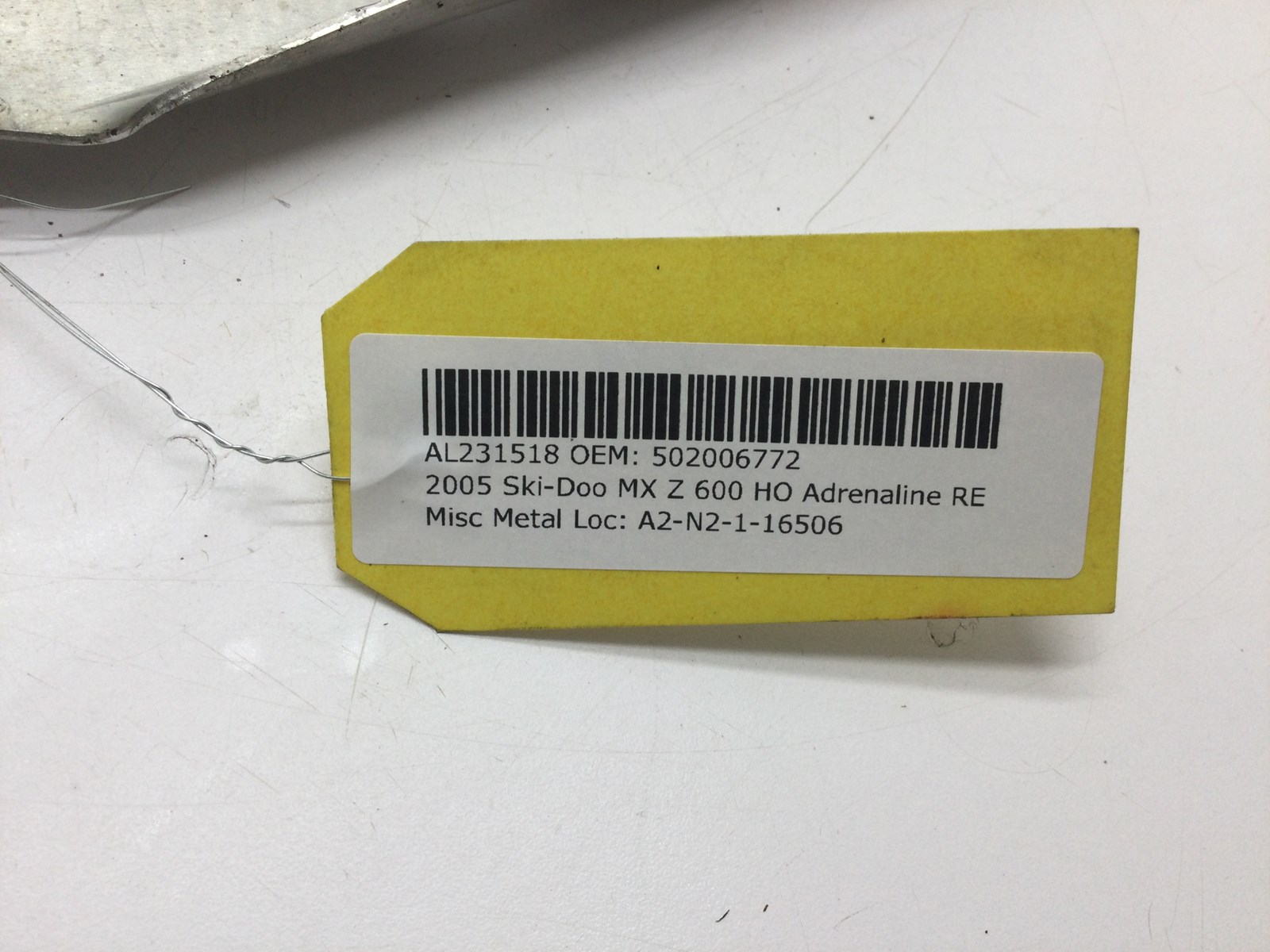 2005 Ski-Doo Front Bumper Support - Image 5