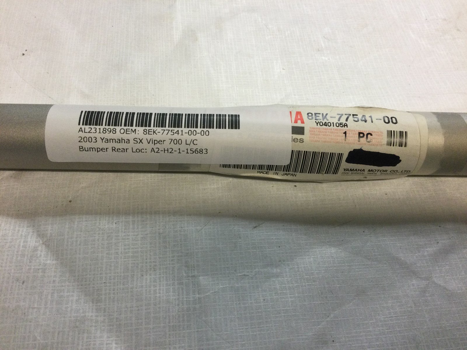 2003 Yamaha Rear Bumper