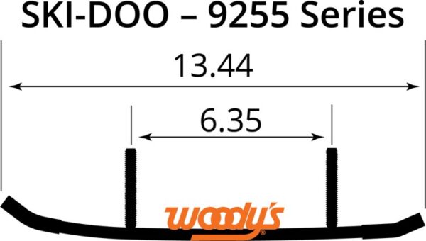 Woody's 6" Trail Blazer Carbide Runners - Image 4