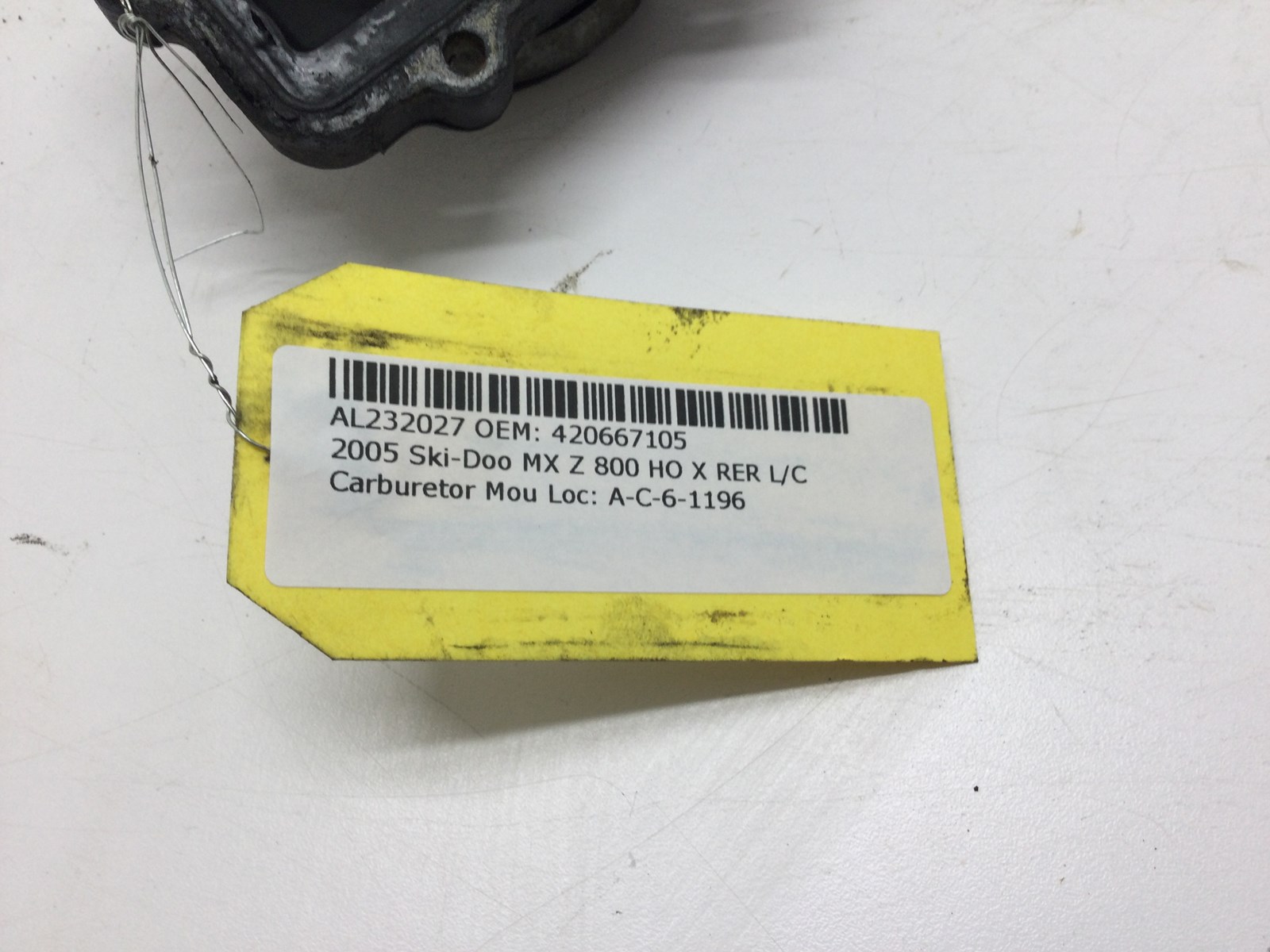 2005 Ski-Doo Carb Mounting Flange - Image 5