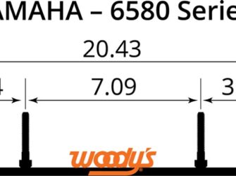 Woody's 4" Extender III Carbide Runners