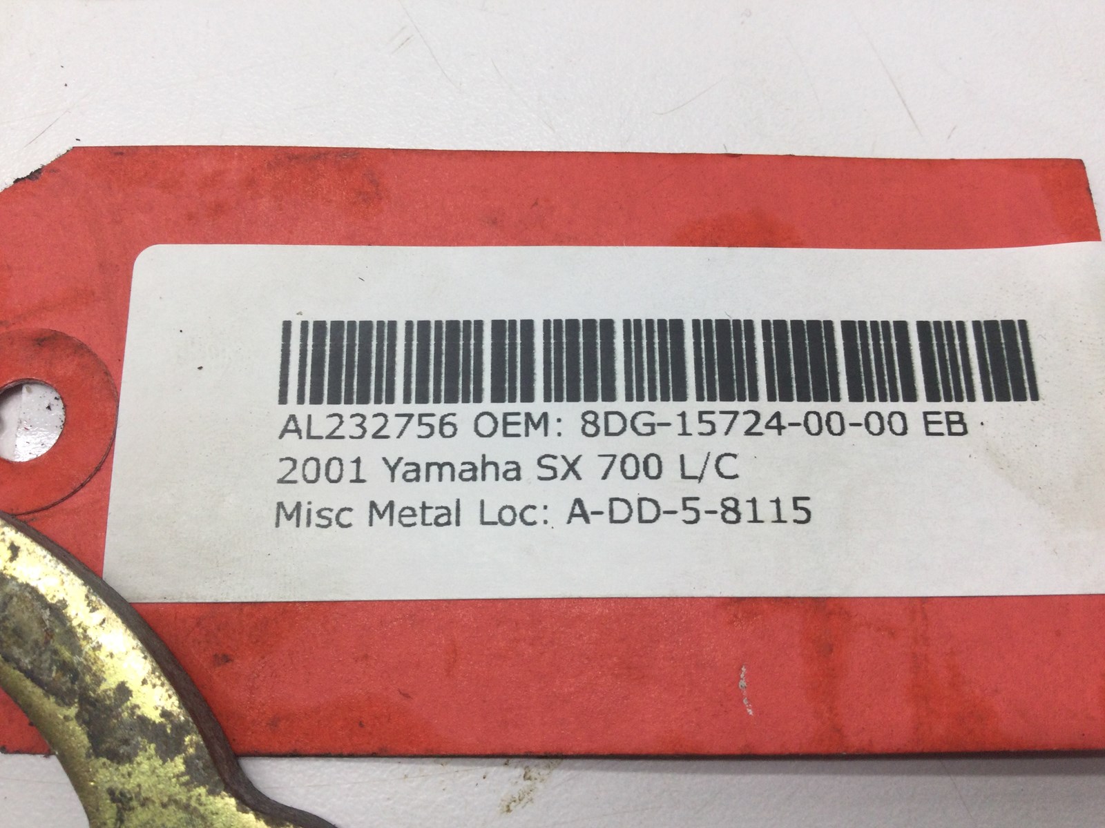 2001 Yamaha Recoil Cup Spacer - Image 5