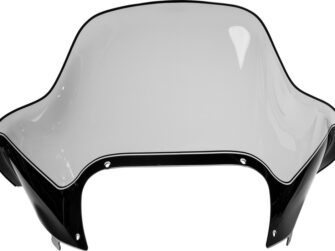 2001 Arctic Cat Windshield - 17" Smoked with Graphics