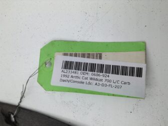 1992 Arctic Cat Dash/Console