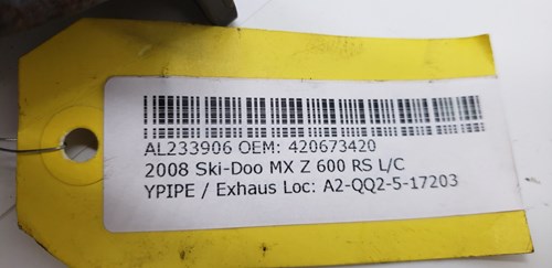 2008 Ski-Doo MX Z 600RS Ypipe - Image 5