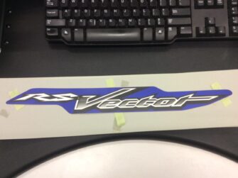 2006 Yamaha Hood Emblem