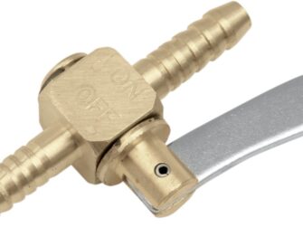 BRASS INLINE VALVE 3/16" MOTIONPRO