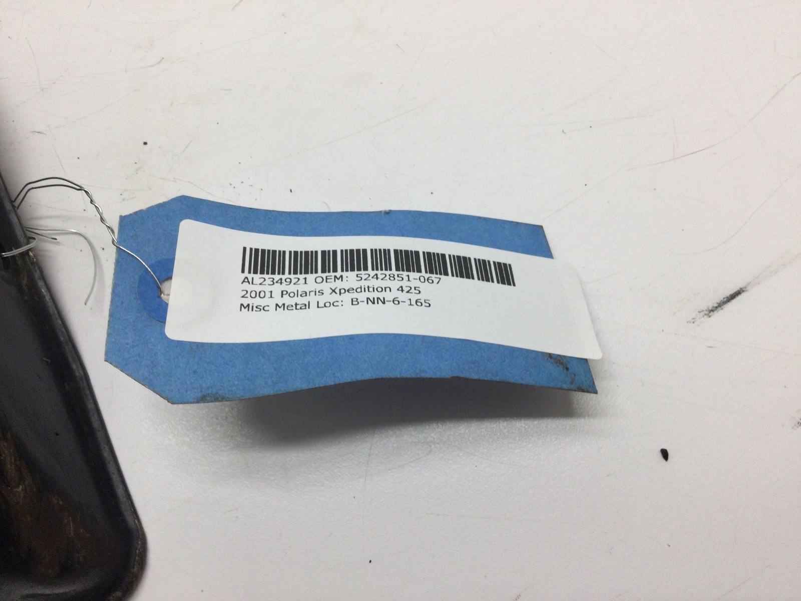 2001 Polaris Rear Skid Plate - Image 5