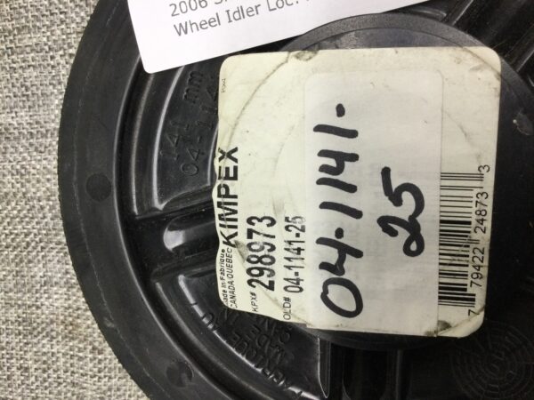 2006 Ski-Doo IDLER WHEEL 141 mm / 5.550" RED W/ 6004-2RS BEARING - Image 4
