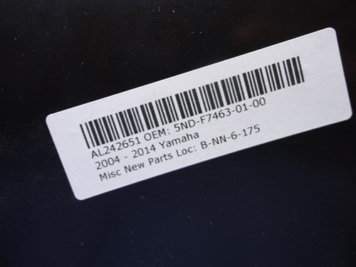 2004 Yamaha COVER 2 (FOOTREST CV - Image 3