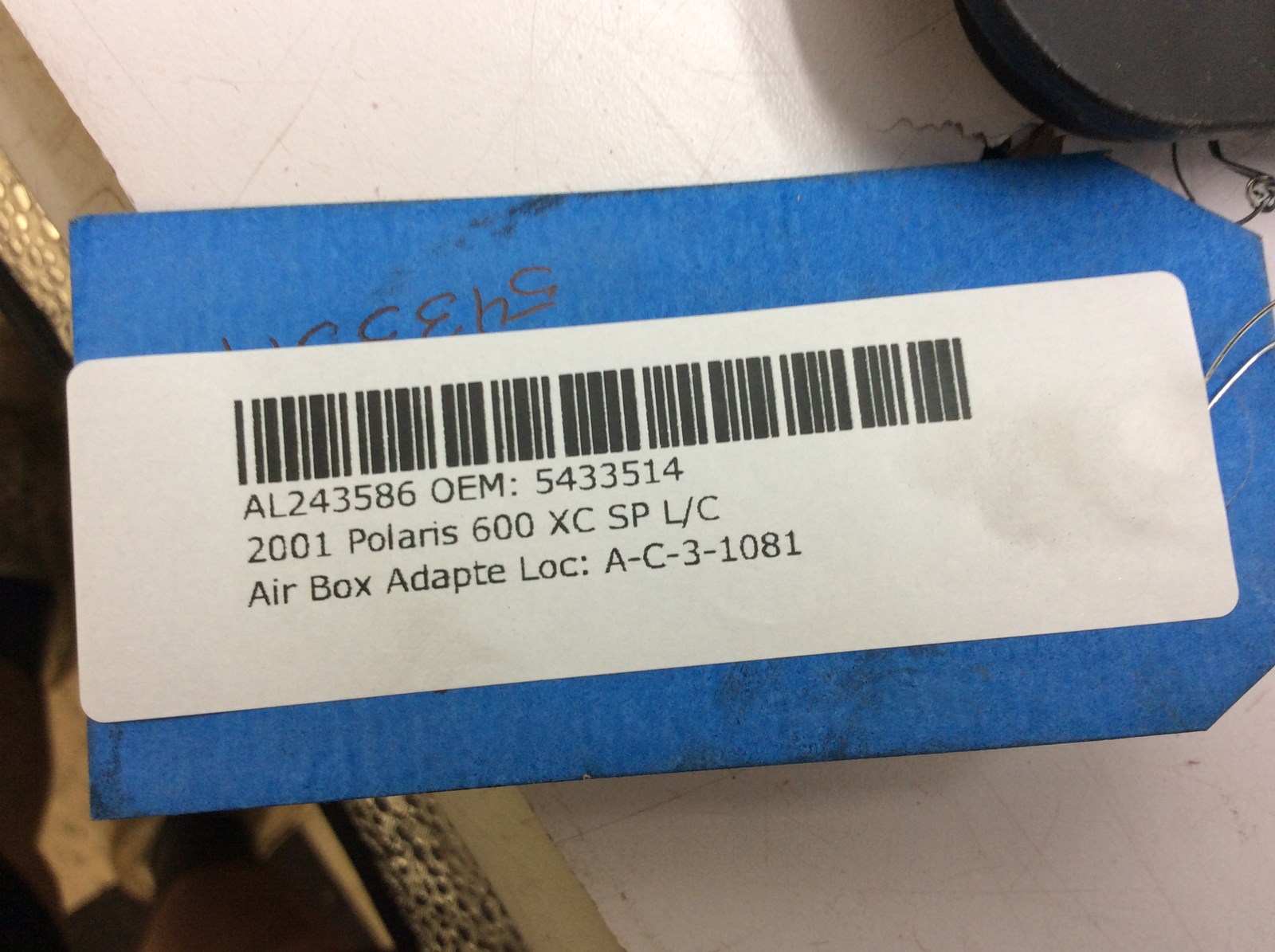 2001 Polaris Carb Adapter Plate w/Boots - Image 3