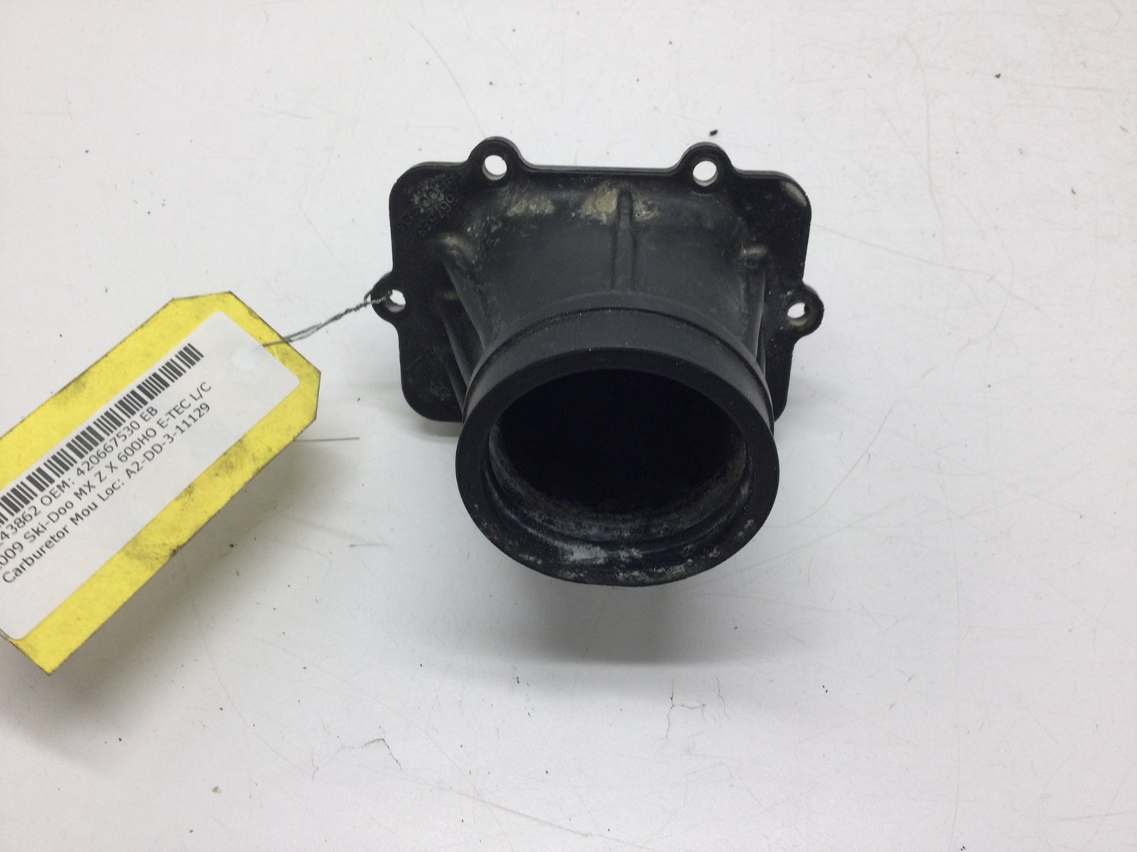 2009 Ski-Doo Used Throttle Body Mounting Flange - Image 4