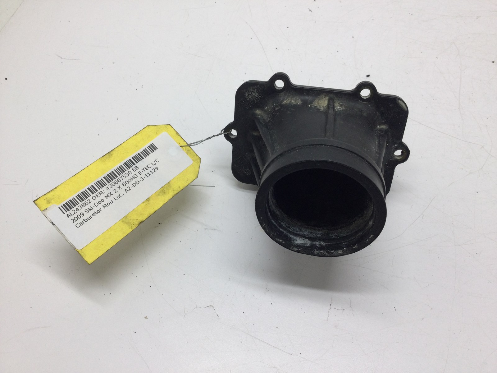 2009 Ski-Doo Used Throttle Body Mounting Flange - Image 5