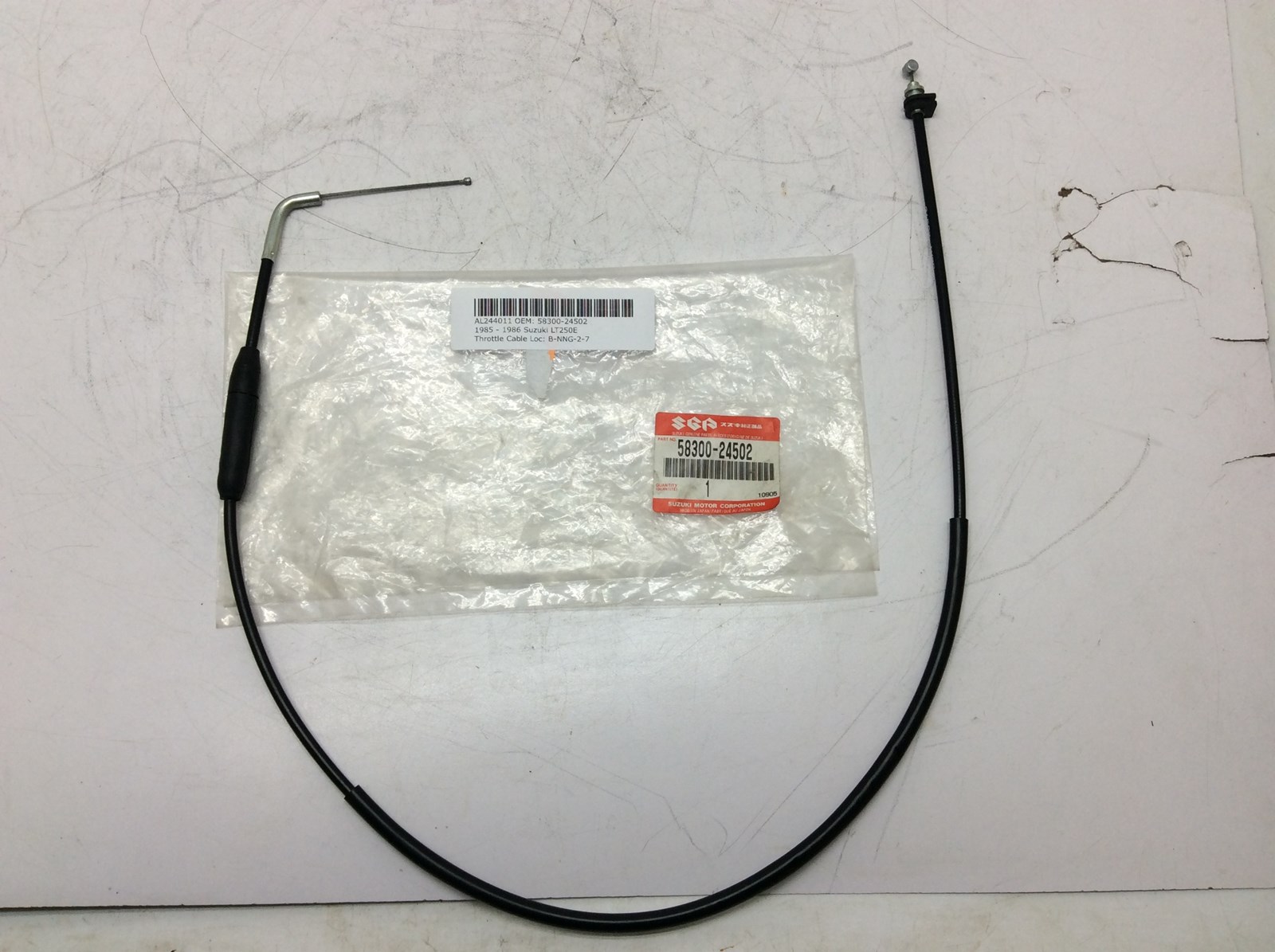 1985 Suzuki Throttle Cable