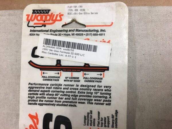 1997 Ski-Doo carbide 10" - Image 2