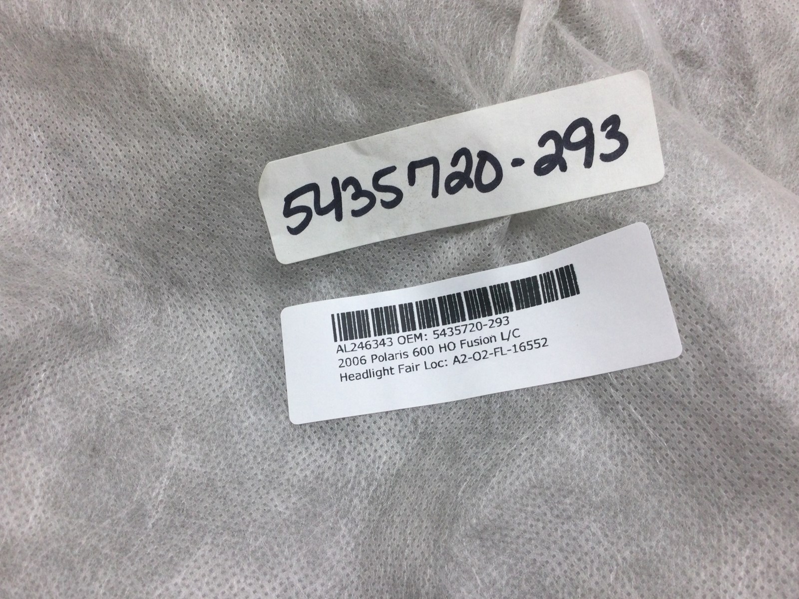 2006 Polaris Headlight Fairing - Image 2