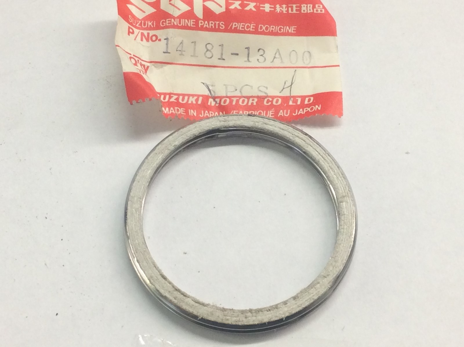 1985 Suzuki GASKET,EXH PIPE - superseded by #14181-13A01