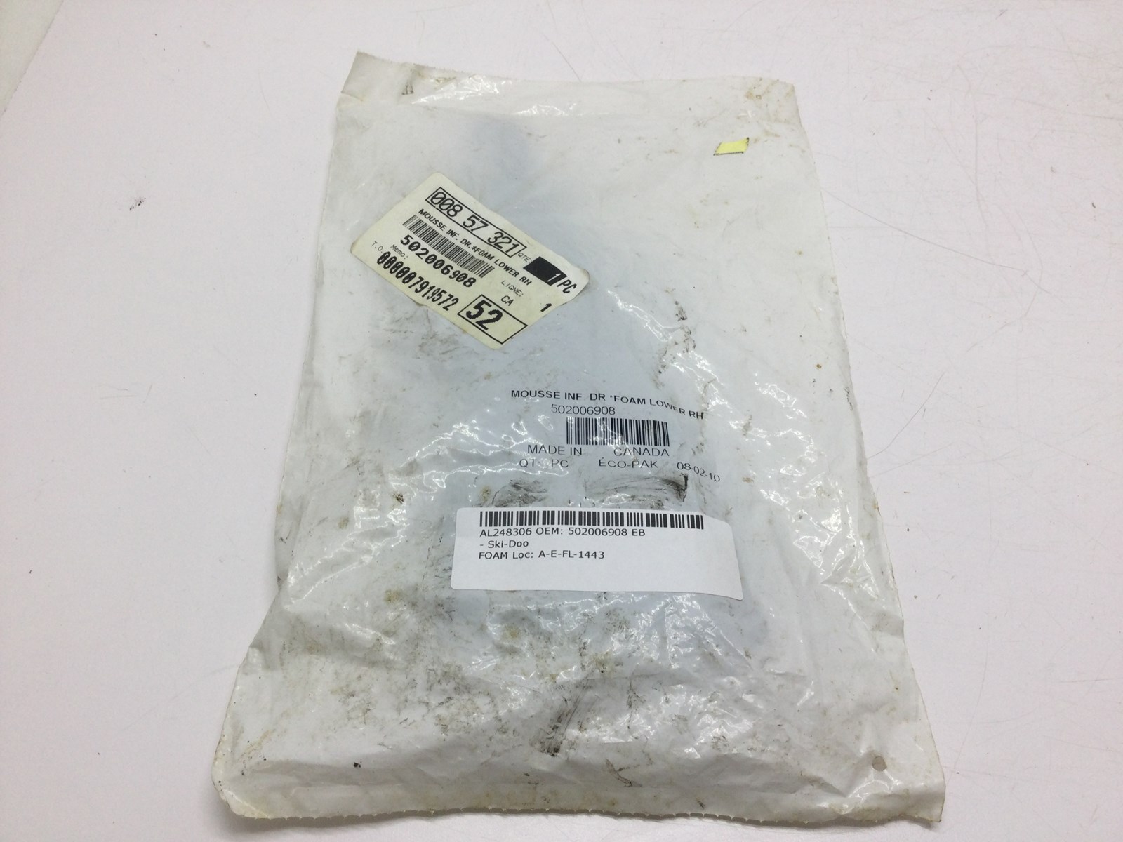 FOAM LOWER RH - Supersedes to 502007214 - Image 3