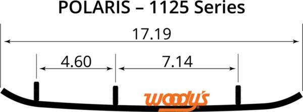 Woody's 4" Extender III Carbide Runners - Image 2