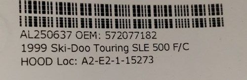 1999 Ski-Doo Hood - Image 2