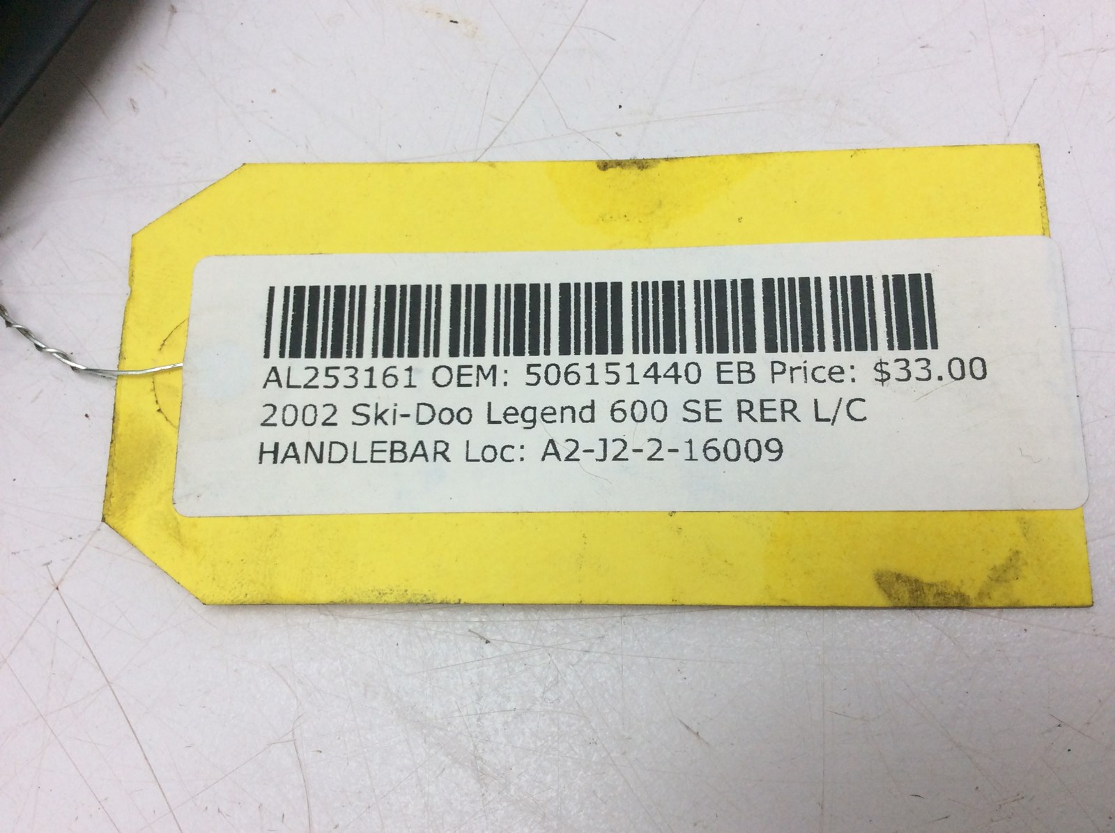 2002 Ski-Doo Handlebar - Image 4