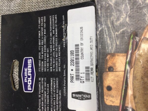 KIT,REAR.BRAKEPAD,ME - Image 4